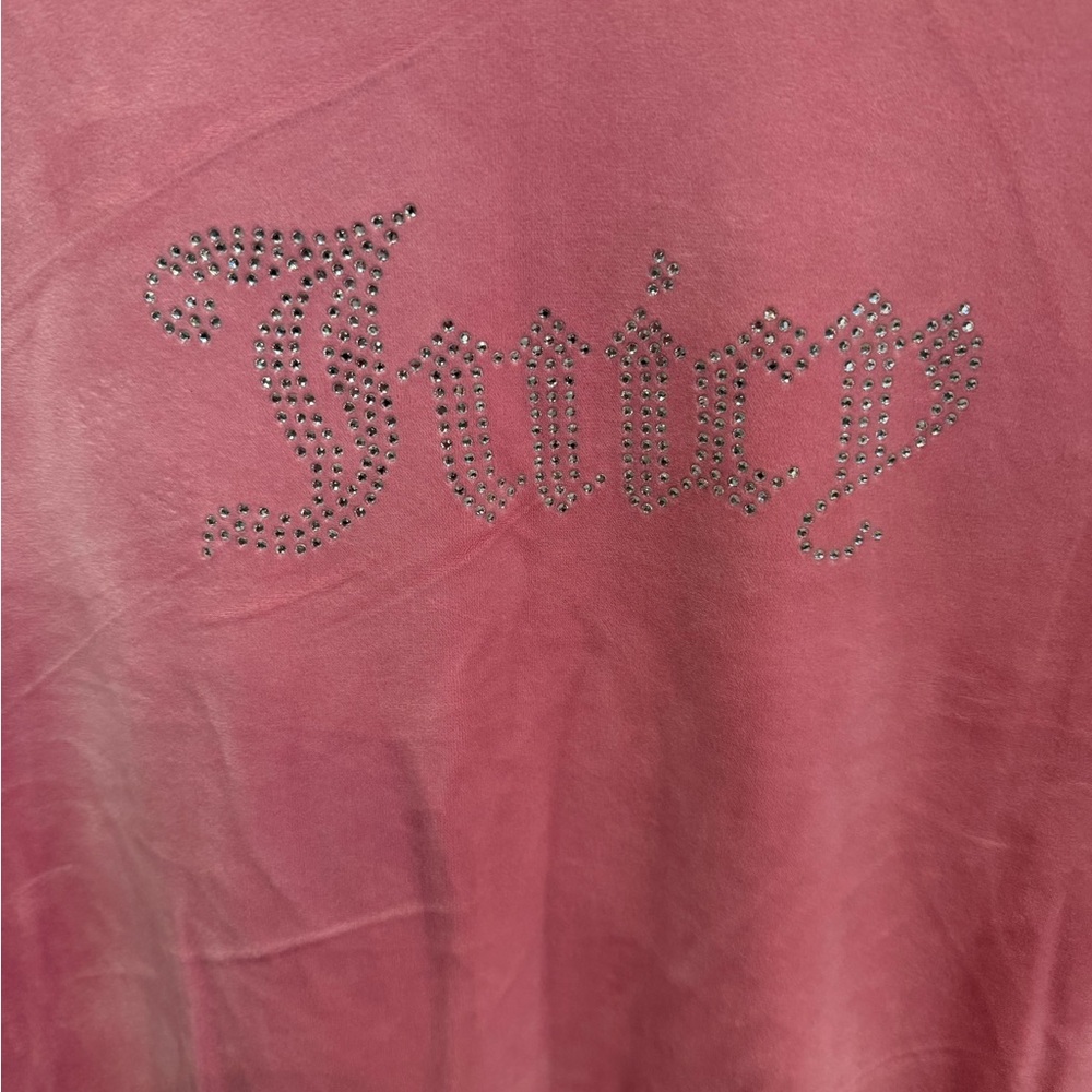 Juicy Couture - Women’s Velour Tracksuit - Joggers & Crewneck- Size Medium